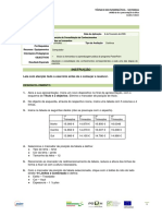 4 . Aula - Exercício PPT N.º 6