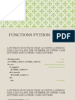 Functions Python