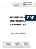 Respuesta A Emergencias Ambientales