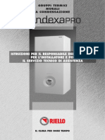 RIELLO Istruzioni Installazione Caldaia A Condensazione CONDEXA PRO PDF