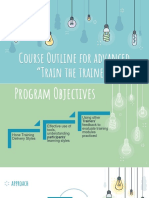 Course Outline For Advanced TTT
