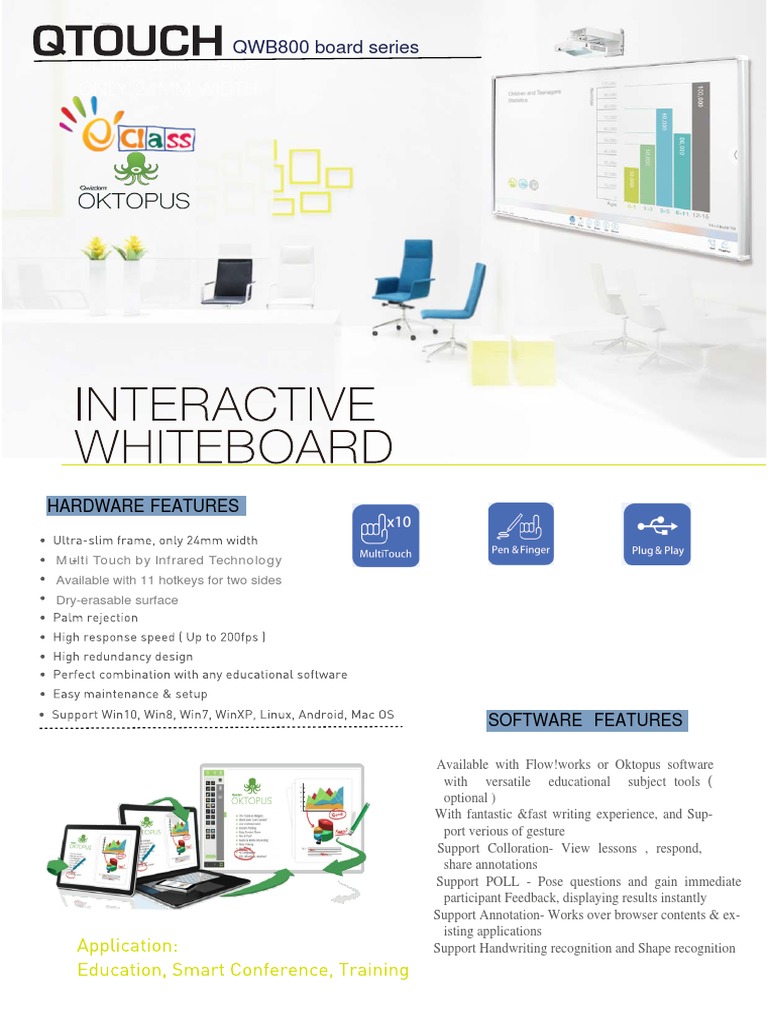 Interactive Whiteboard Datasheet 0110 PDF | PDF | Computer Engineering ...