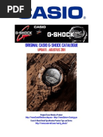 Download Original Casio Gshock Catalogue - Update Agustus 2011 by Qstore SN63064435 doc pdf