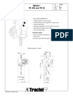 Technical Sheet: Minifor Tr30Sandtr50
