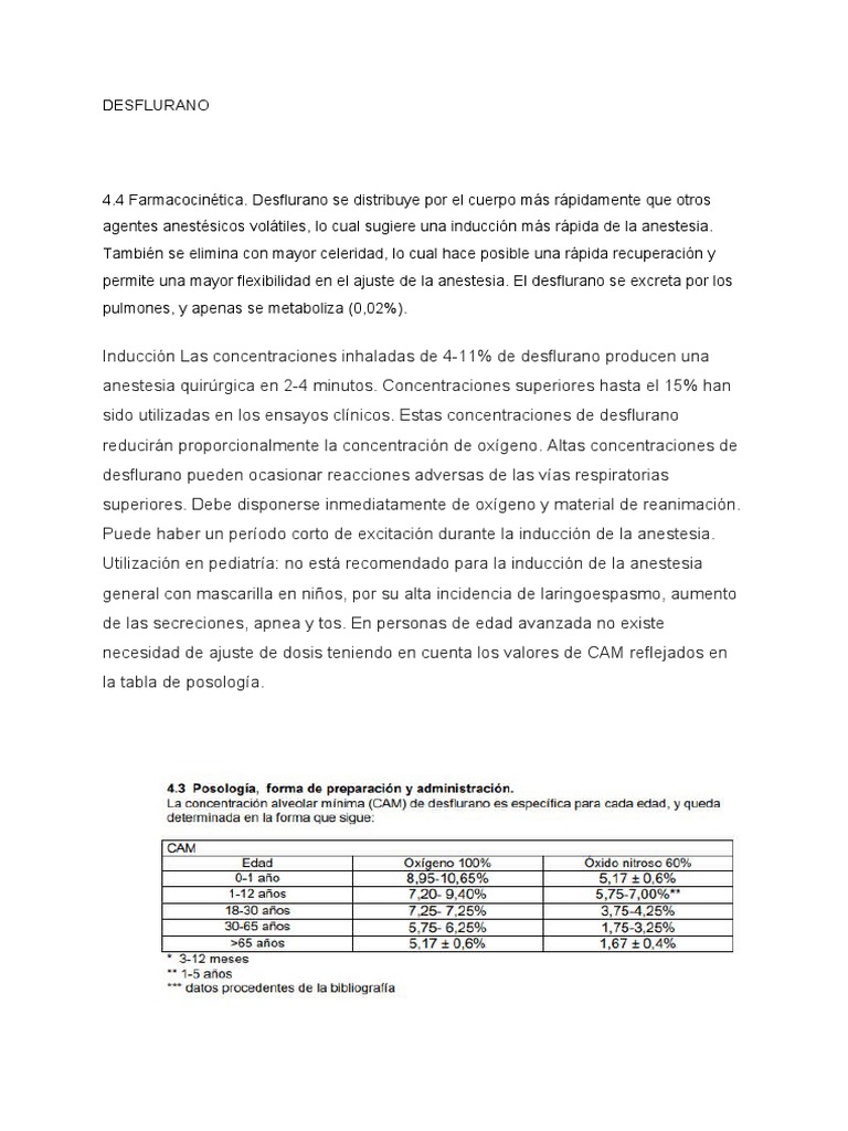 DESFLURANO PDF