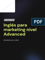 Programa EA - Inglés para Marketing Nivel Advanced PDF