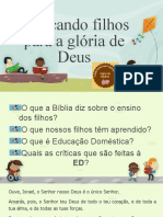 A Educação Que Leva A Adoração