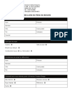 Prise - de - Mesure CUISINE PDF