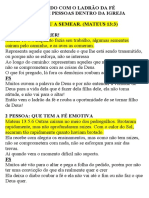 Cuidado Com o Ladrão Da Fé