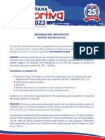 Carta Recomendaciones Mañana Deportiva 2023 SC