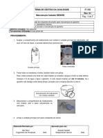 IT 152 - REV.01 - Manutenção Inalador MD4000