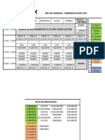 Rol de Comidas 2022