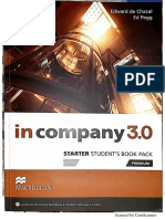 In Company 3.0 Starter Student - S Book - Level - 1A