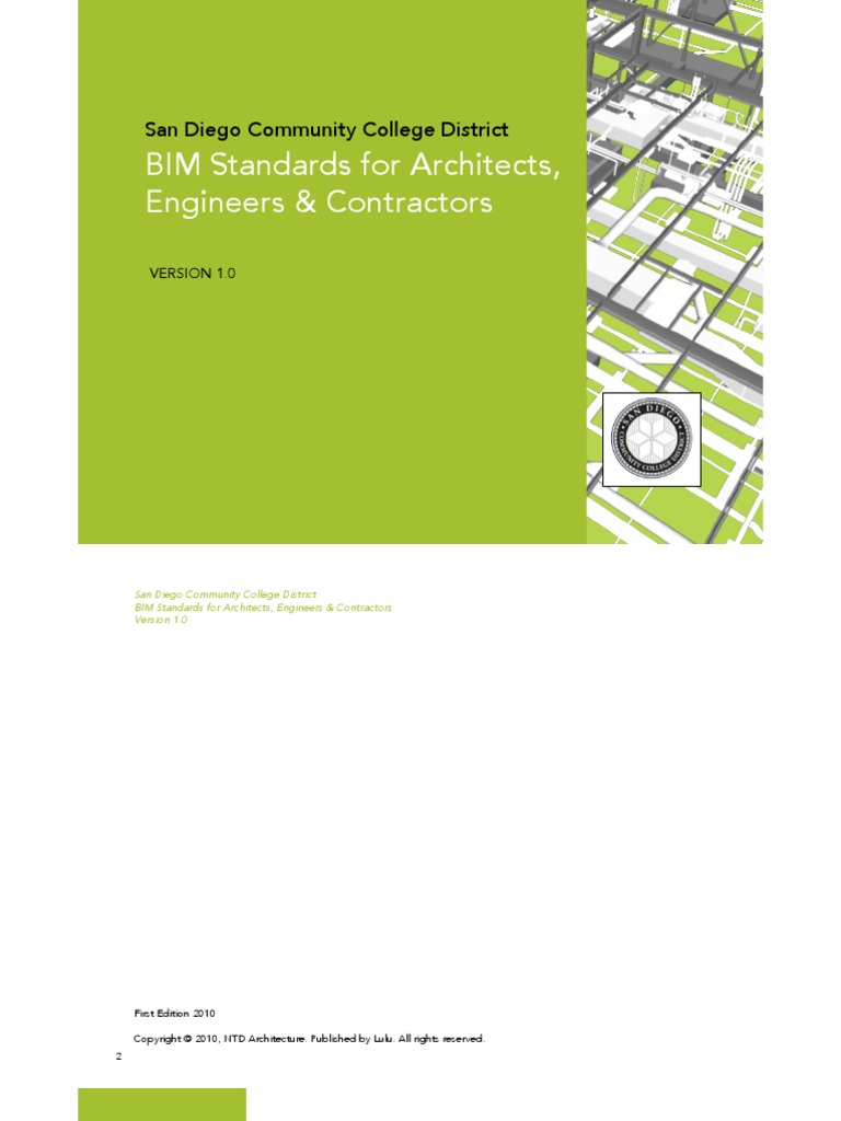SDCCD BIM Standards Version 1 Descargar gratis PDF Building