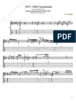 BWV 1004 Sarabande by Johann Sebastian Bach PDF