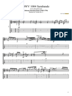 BWV 1004 Sarabande by Johann Sebastian Bach