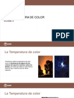 Clase 2 La Temperatura de Color