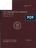 Volume 2 Doe Handbook Mathematics