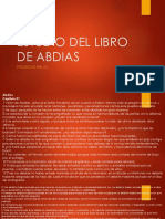 Estudio Del Libro de Abdias