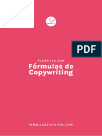 Plantilla Fórmulas de Copywriting - Rellenable - Luzzi Digital PDF