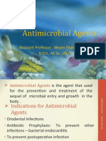 Antimicrobial Agents Used in Oral Surgery