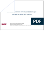 LAYOUT DO ARQUIVO DE IMPORTAÇÃO E EXPORTAÇÃO. SITUAÇÃO DO ALUNO 2015 versão 2 - PDF Free Download