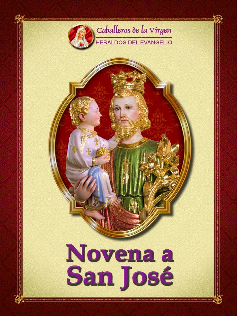 Novena a San José: Oraciones Diarias | PDF | María, madre de Jesús ...