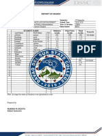 Report of Grades PAM121 AND CGSR123BPA1 1