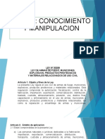 Armas Conocimiento y Manipulacion