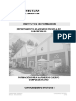 Material Bibliografico - Conocimientos Nauticos I PDF