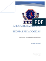 Aplicabilidad de Las Teorías Pedagogicas PDF