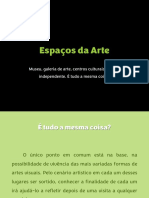 Espaços Da Arte - 1º Ano PDF