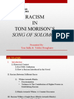 Racism in Song of Solomon