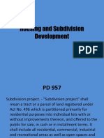 Philippine Housing and Subdivision Development - PART II