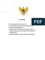 Pancasila, Uud, DSB