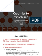 Clases Crecimiento Microbiano