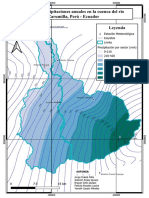 Mapa de Precipitación de La Cuenca Del Río Zarumilla PDF
