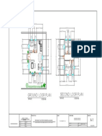Floor plan layout for guest room and master bedroom