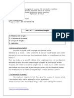 Cours 3 Etude de Textes L1 PDF