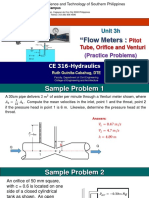 Flow Measurements-Venturi, Pitot, Orifice-Practice-SC