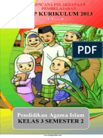 RPP SD Pai 1 Lembar Kelas 3