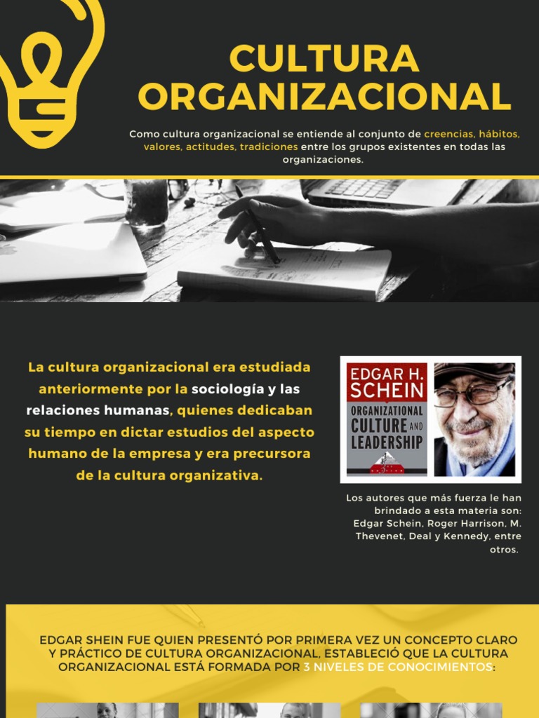 Importancia de la Cultura Organizacional | PDF