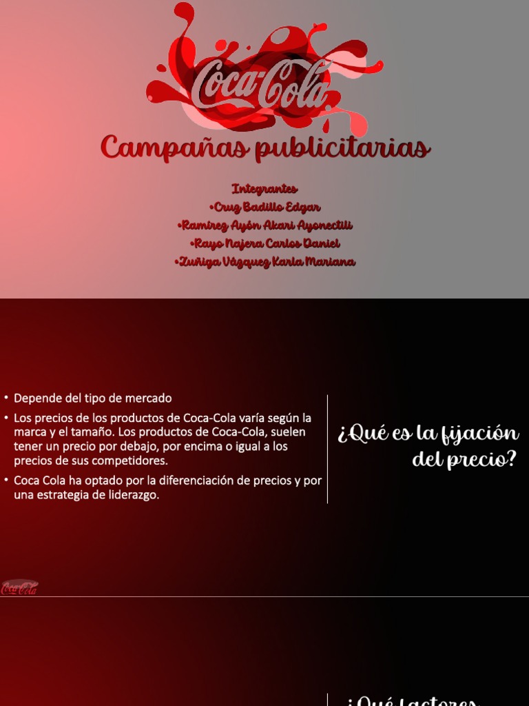 Estrategias de precios de Coca-Cola | PDF | Marketing | Coca Cola