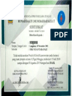 Sertifikat PKK RSUD Kelet, JaTim Nurjanna