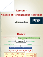 (Final Version) Lesson 3 - Kinetics of Homogeneous Reaction