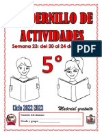 5° S23 Cuadernillo de Actividades (Anexos) Profa Kempis