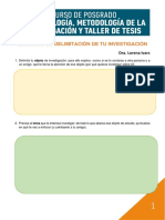 Ejercicio de Delimitación de Tu Investigación PDF