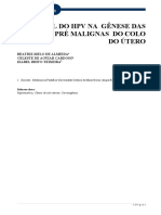 O papel do HPV na gênese das lesões pré-malignas do colo uterino