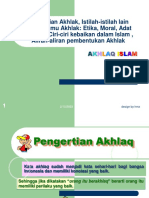 Akhlak, Etika, Moral Dan Adat Istiadat