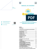 Manual do Usuário Aquecedor Solar: orientações de instalação, uso e manutenção